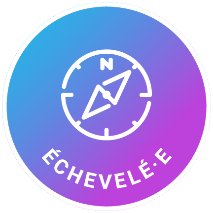 Pictogramme représentant Échelé-e du programme À go, on lit!