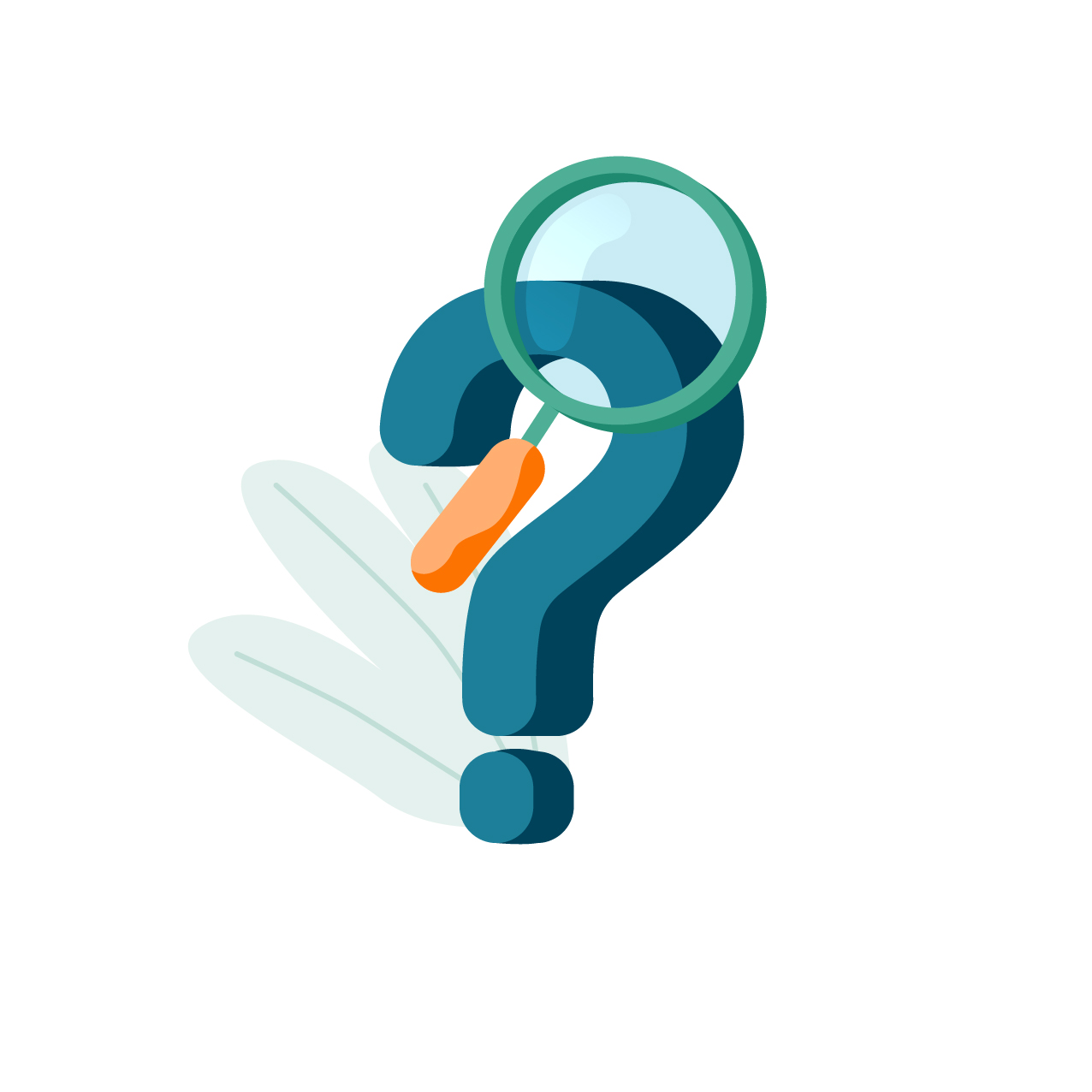 Pictogramme - Point d'interrogation