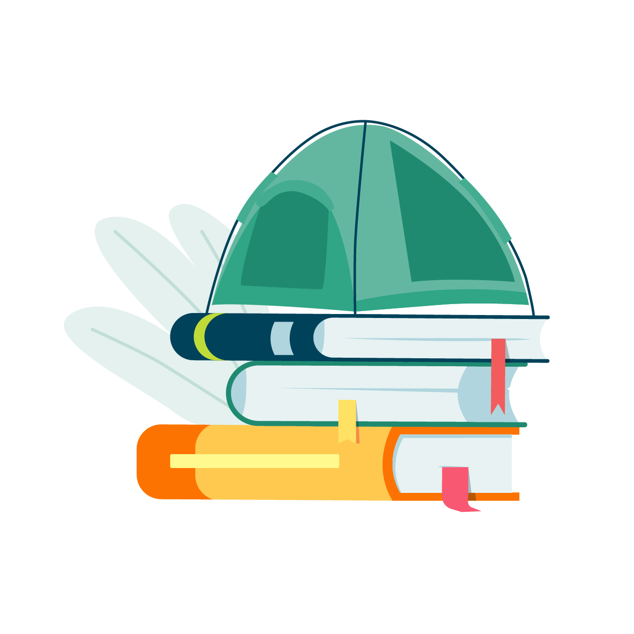 Pictogramme Biblio-Camping